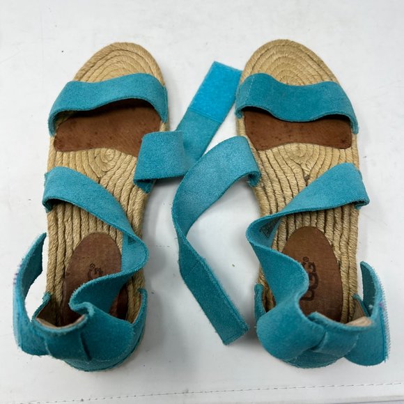 UGG Multicolor Suede Leather Strap-On Sandals